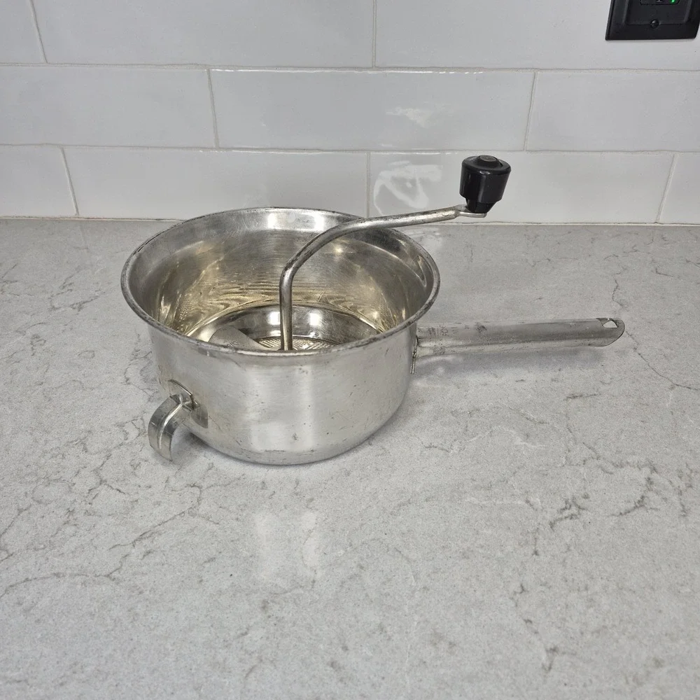 Vintage Foley Food Mill No. 101 Stainless Steel 2 Quart Masher Ricer‎ Strainer